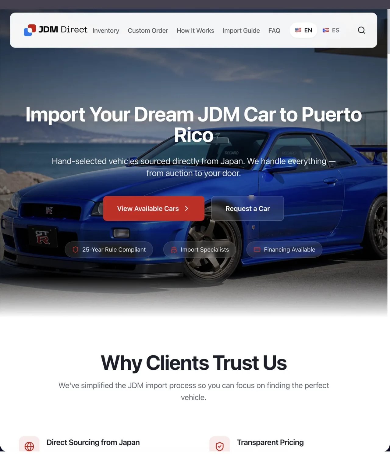 Tienda de JDM Direct US